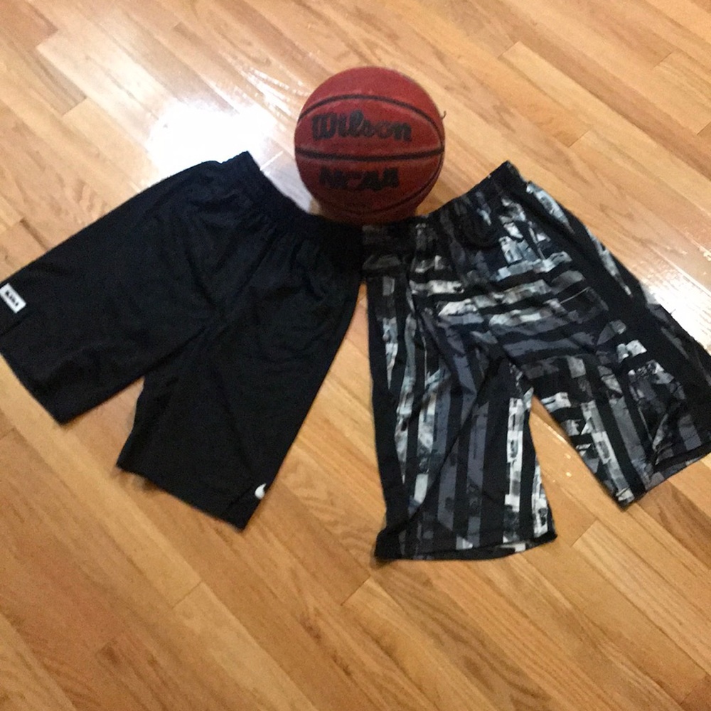 Two Pairs Nike Boys Basketball Shorts